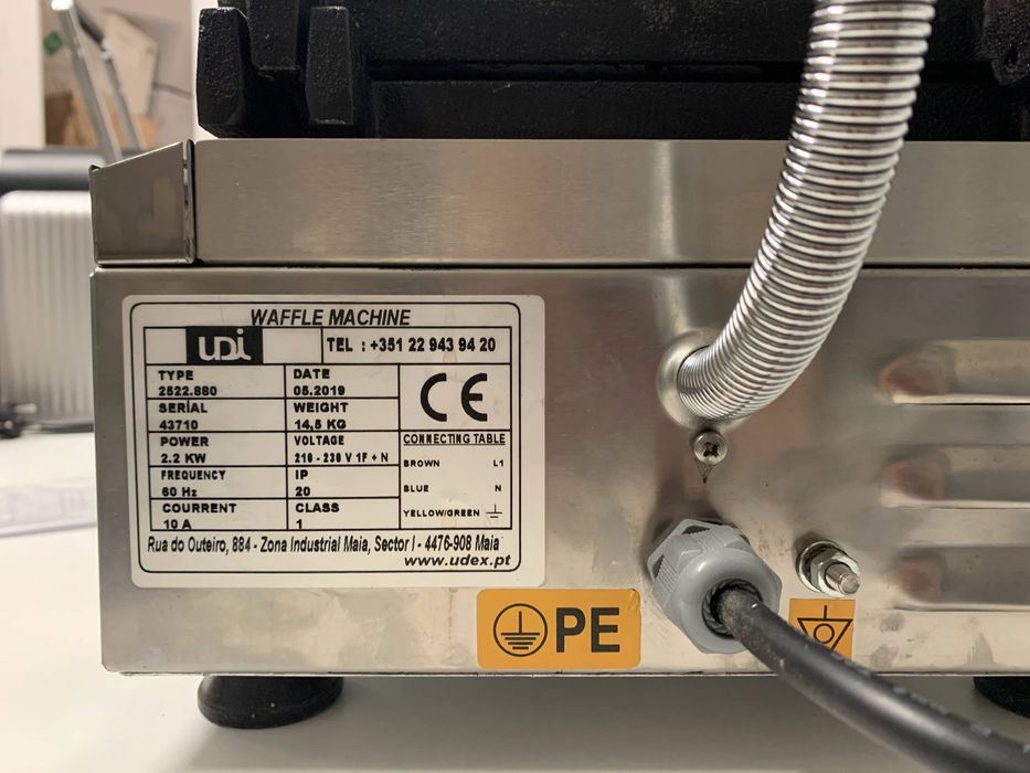 Maquina de waffles ou gofres