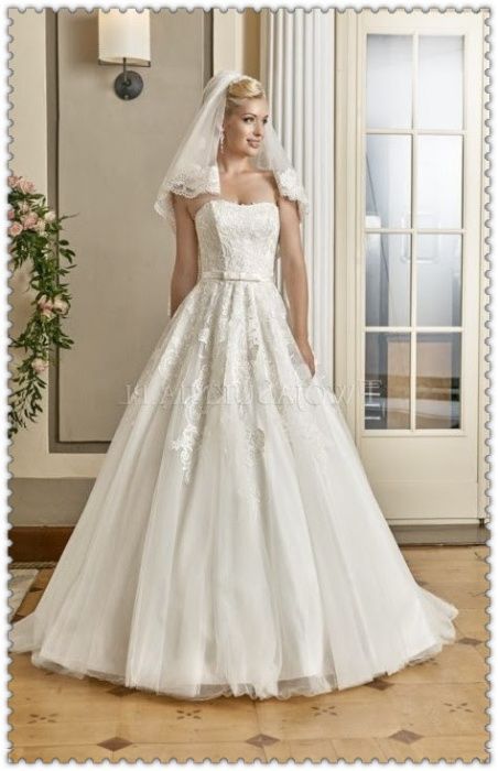 Suknia ślubna princeska