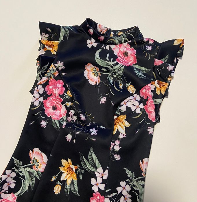 ASOS M Женское платье футляр сарафан цветы m asos асос цветочное