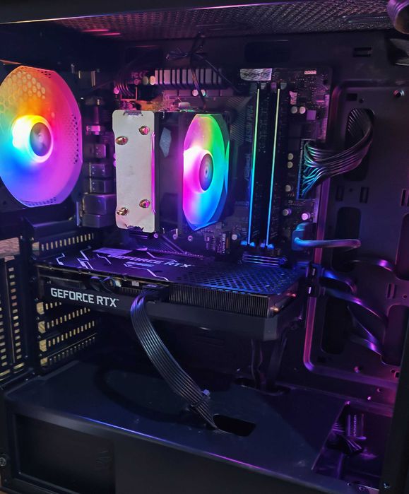 RTX 3060TI 8GB/Ryzen 3600/B450/DDR4 16GB/SSD ПК ігровий