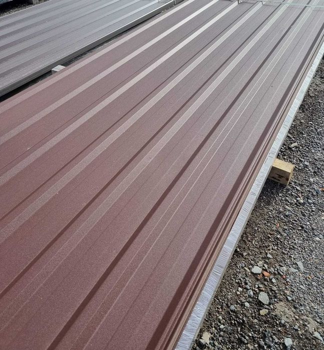 TANIO - 2 gatunek - BLACHA TRAPEZOWA - brąz, grafit i inne - TANIO