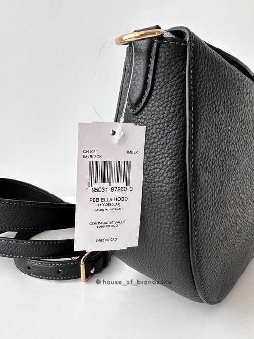 COACH Ella Hobo Bag жіноча шкіряна сумка женская сумочка коуч коач