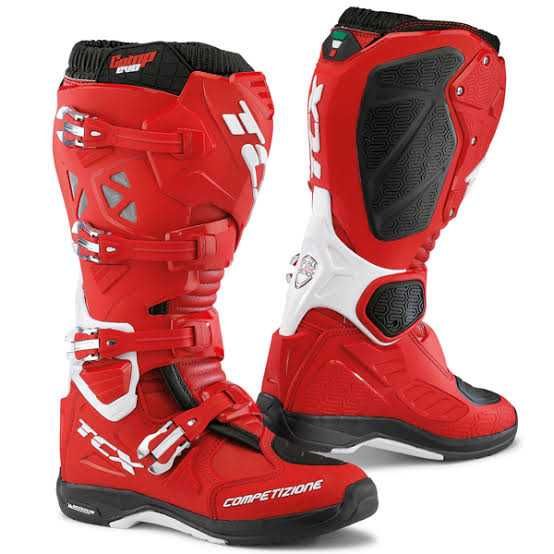 Buty motocyklowe TCX Comp Evo 2 Michelin White Red rozmiar 41 cross