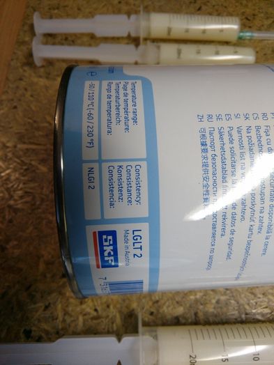 SKF LGLT2 низкотемпературная высокооборотистая смазка: 150 грн. - Інші ...