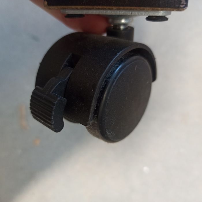 4 kółka meblowe obrót 360 z blokadą