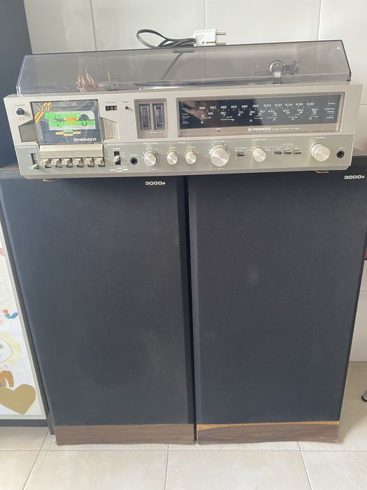 Aprelhagem Vintage 1978 Pioneer KH-4455 a funcionar