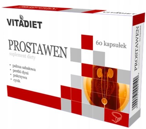 VITADIET Prostawen PROSTATA palma sabałowa dla mężczyzn 60 kaps.