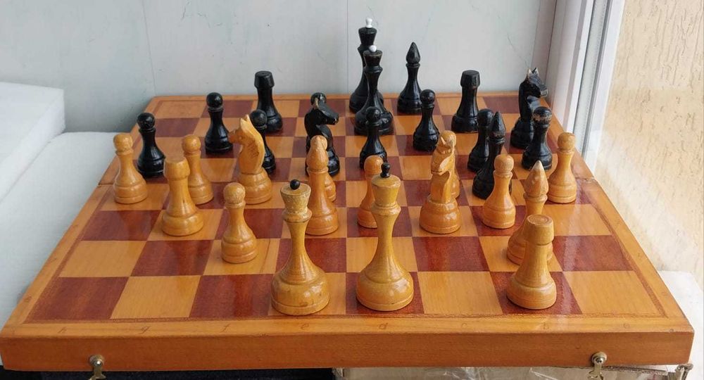 Шахматы СССР 50х50 деревянные