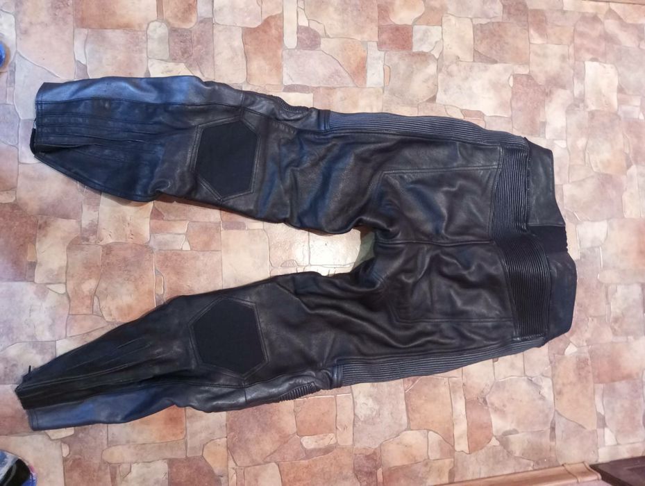 Мотокомбенизон кожаный