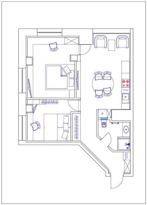 Продам 3-кімнатну квартиру бізнес-класу, 66 м², у ЖК «Дельмар» (центр)
