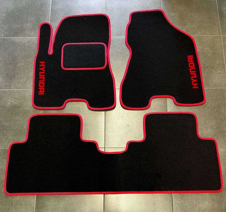 Ворсові коврики для Хюндай\ Hyundai Elantra \ Accent \ Creta\ Santa Fe