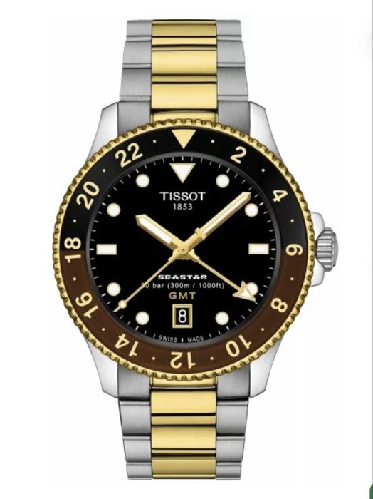 Tissot Seastar 1000 GMT Diver Seiko Swatch Citizen Casio Longines Rado