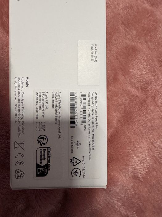 Apple pencil pro 2024