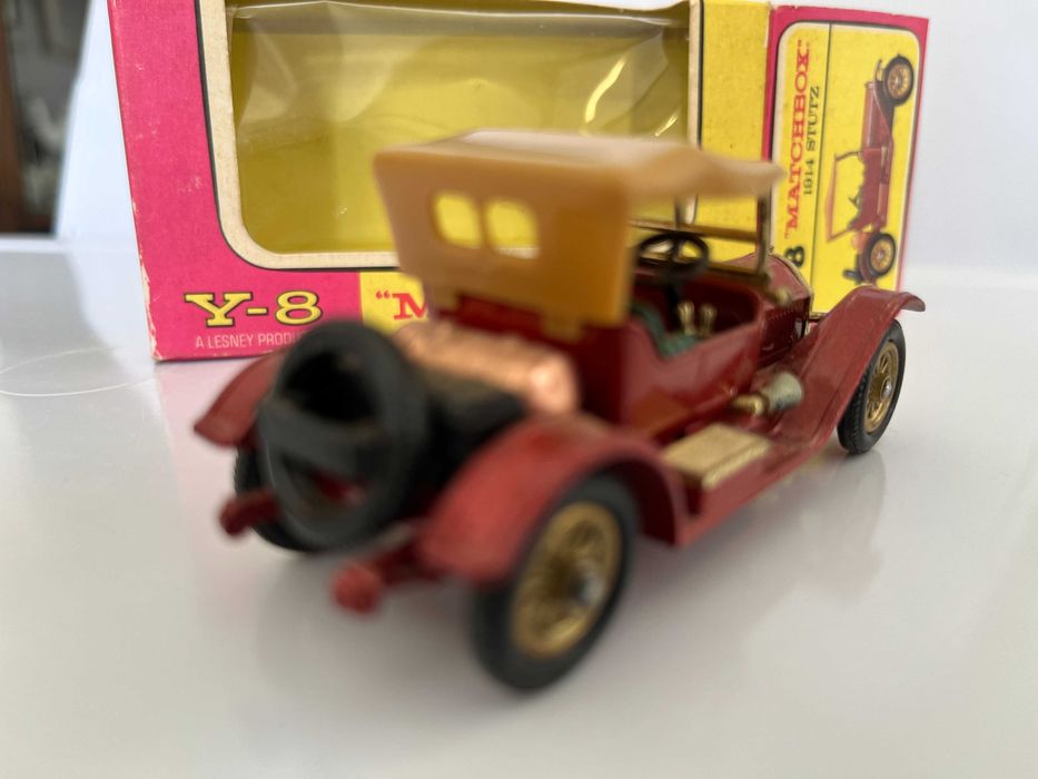 Matchbox Y-8 Models of Yesteryear - Stutz 1914 - Red - Original Pack.