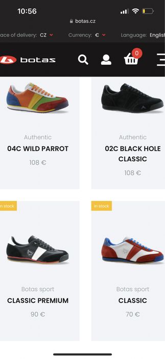 Кросівки botas шкіра