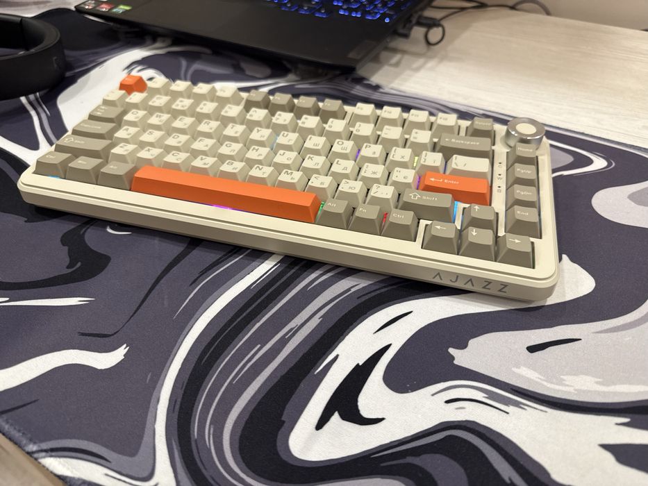 Клавіатура Ajazz ak820 max plus з гравіюванням