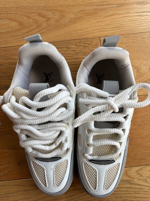 Buty Lv skate biało-szare