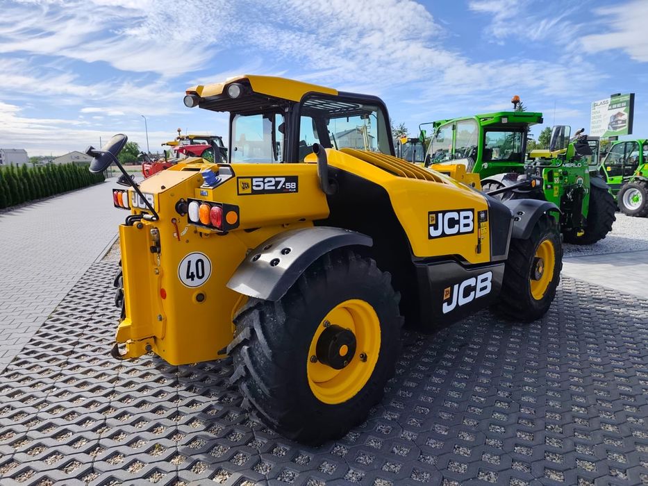 Ładowarka teleskopowa JCB 527-58 AgriPlus klimatyzacja 2m 19r Orginał.