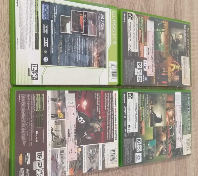4 Jogos Xbox Classic
