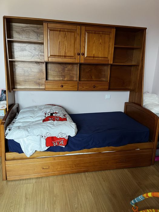 Estudio com cama de solteiro