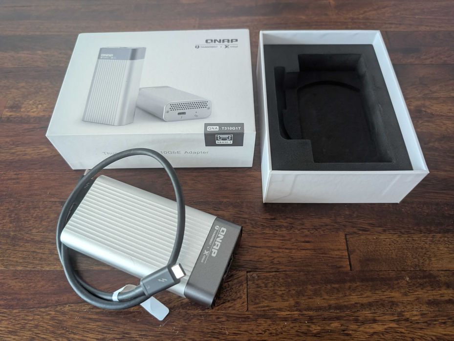 QNAP QNA-T310G1T Thunderbolt 3 para 10GbE — Novo/Selado