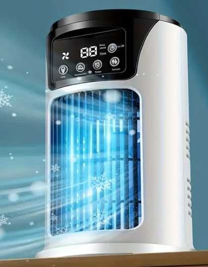 Mini ar condicionado portátil e Humidificador de ar