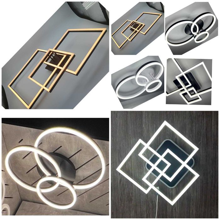 Люстра ЛЕД світлодіодна світильник 120Ватт (БЕЗКОШТОВНА Доставка)