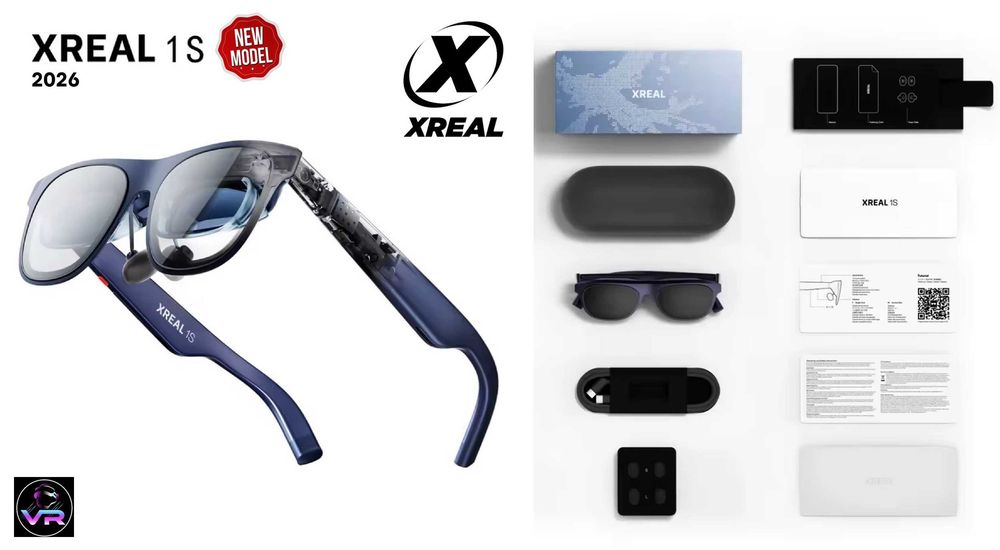 ‼️ Акція! XREAL 1S +Hub (OLED, 120Hz, Samsung, iPhone, Steam Deck)