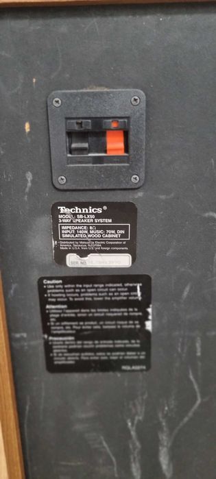 Colunas de som Technics SB-LX50