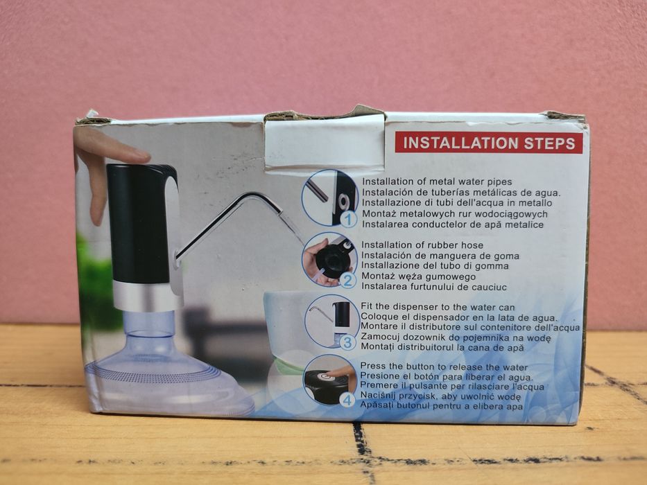 Dispensador de água - novo sem uso