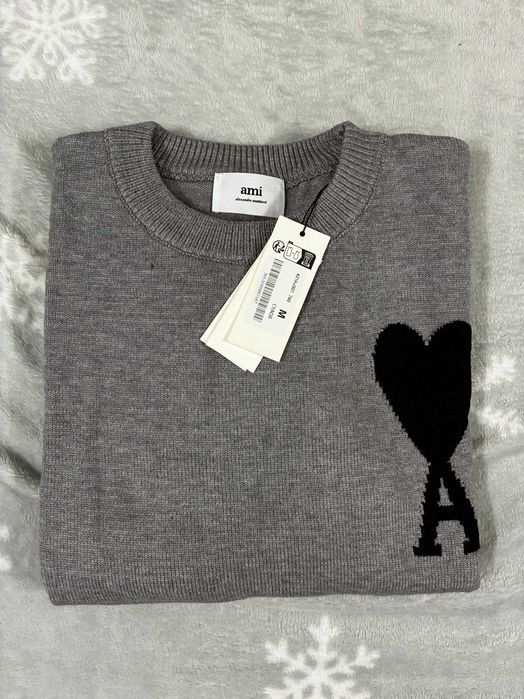 Sweat AMI Paris Cinzenta (M)