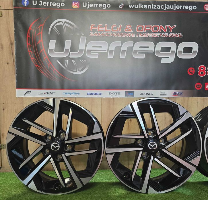 NOWE Alufelgi MAZDA 17x5x114,3-Mazda 3, Mazda 6 Cx-3, Cx-30,Cx-5, Cx-7