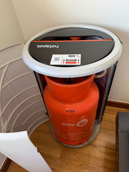 Aquecedor a gás GALP + garrafa
