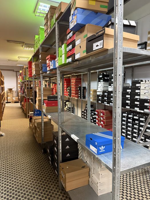 Regały magazynowe metalowe na towar