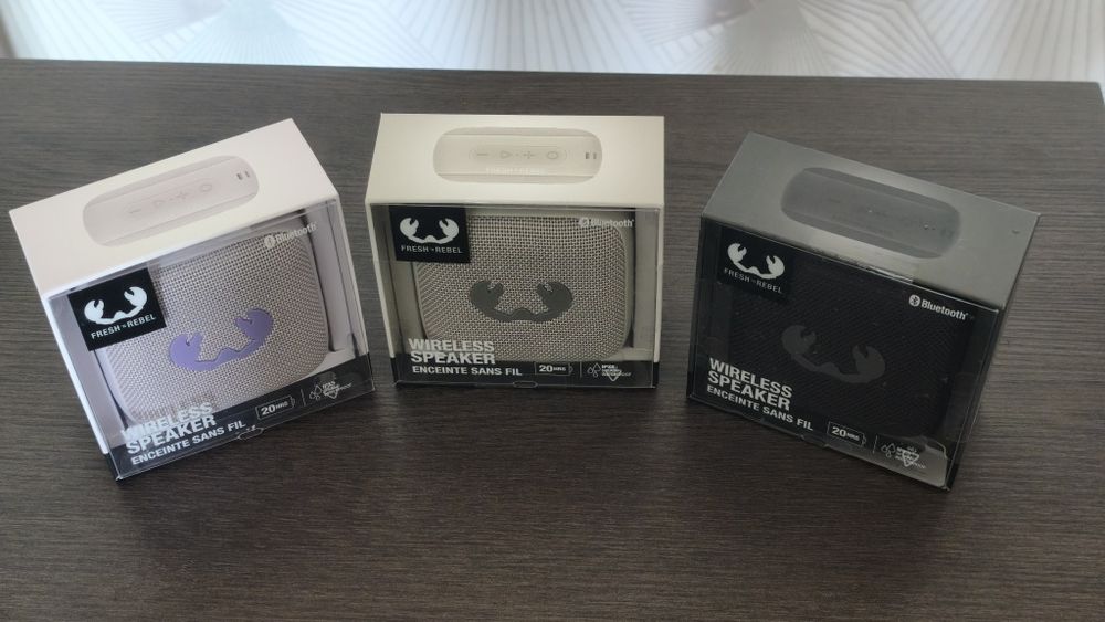 Colunas bluetooth - novas!
