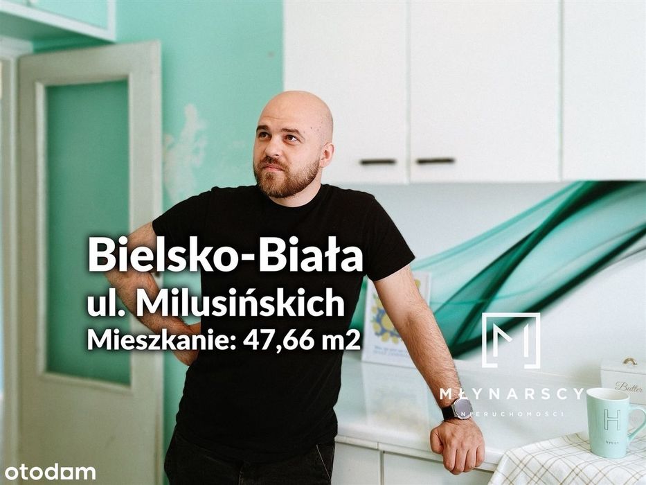 Przytulne mieszkanie na osiedlu Grunwaldzkim 47 m
