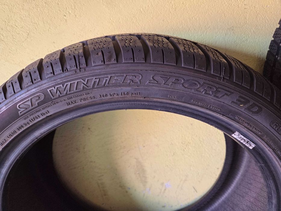 4x opony zimowe Dunlop 255/40 R19