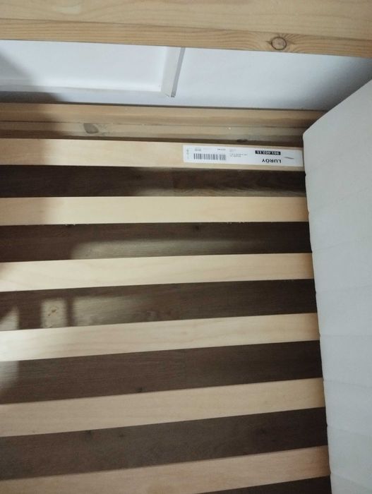 Cama solteiro com estrado e colchão