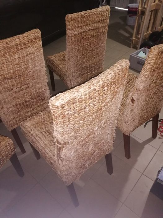 6 cadeiras usadas de sala/cozinha