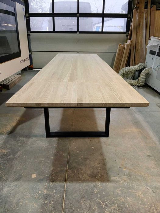 Stół Dębowy Lite Drewno Jadalnia Salon