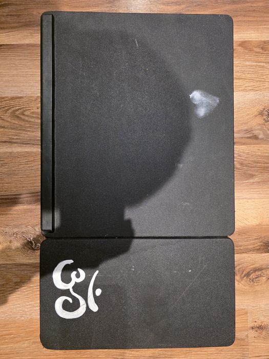 Składany stolik pod laptopa do łóżka czarny