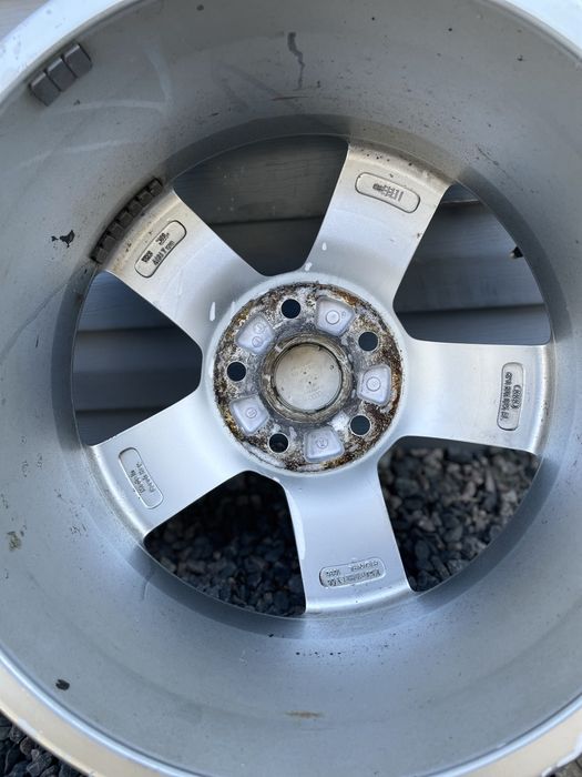 Комплект оригінальних титанових дисків Audi 5/112 R17 5*112 17