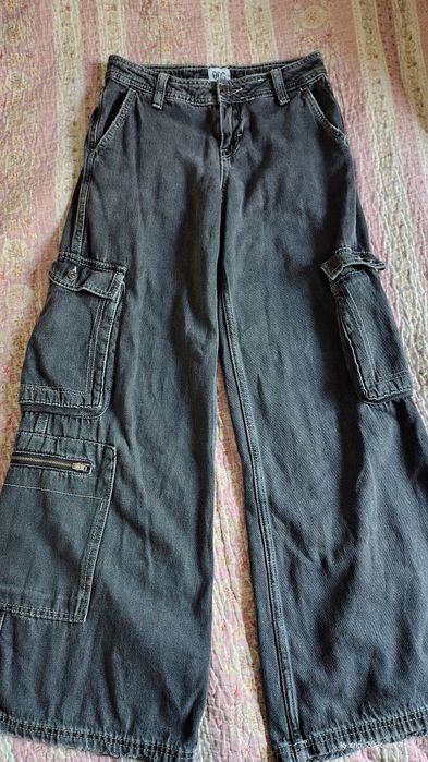 Джинсы карго BDG Urban Outfitters Puddle широкие палаццо