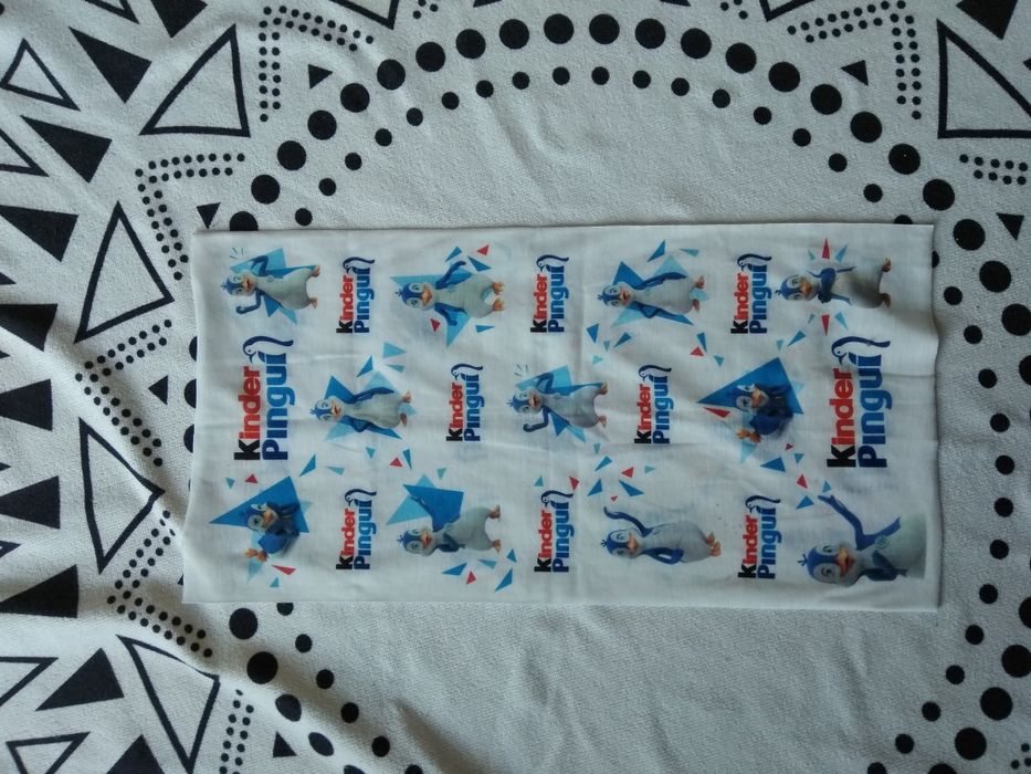 Komin cienki w pingwiny Kinder Pingui