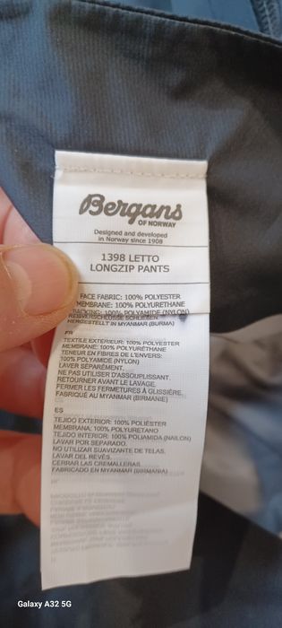 Bergans Letto LongZip Dermizax.