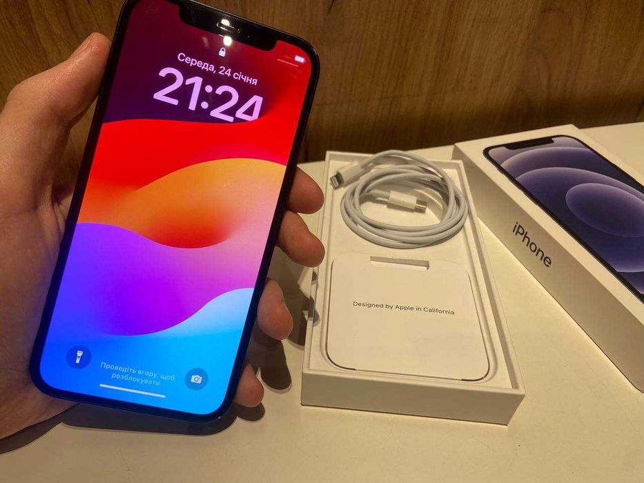 Айфон 12 на Apple iPhone 12 64GB Black