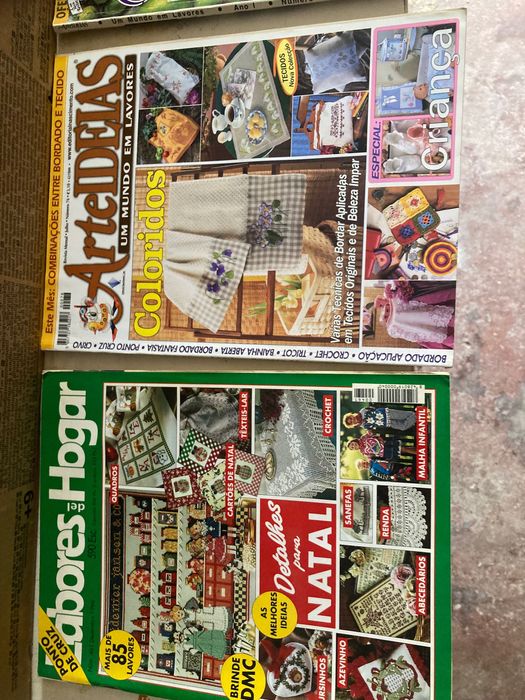 Lavores * Ponto Cruz * Revistas