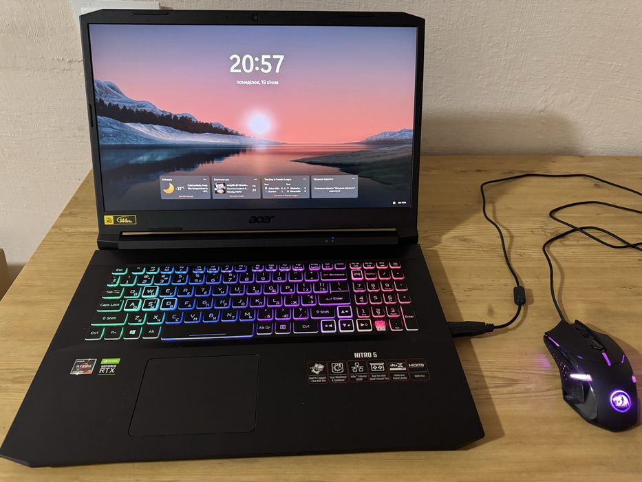 Acer nitro 5 An517-41 Rtx 3060