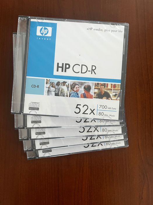 Диски HP cd-r 52x