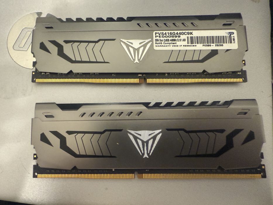 Patriot Viper Steel 16gb 2x8gb 4400Mhz CL19 samsung b die
